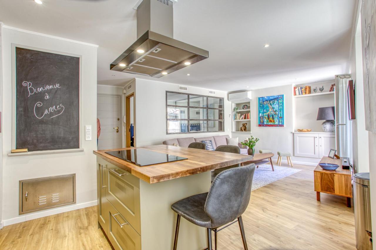 Style In Cannes-Beautiful Apt-5 Mins Stroll To Festival-Beach-Port Zewnętrze zdjęcie