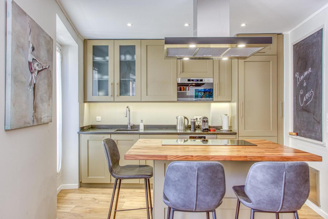 Style In Cannes-Beautiful Apt-5 Mins Stroll To Festival-Beach-Port Zewnętrze zdjęcie